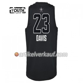 NBA New Orleans Pelicans Trikot Anthony Davis  23 2018 All-Star Jordan Brand Schwarz Swingman - Kinder